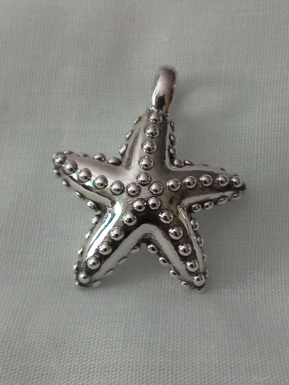 Sterling Silver Starfish Pendant/Charm